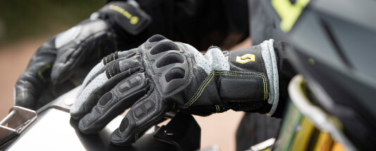 foto: RUKAVICE SCOTT SPORT ADV dark grey/lime green 2023