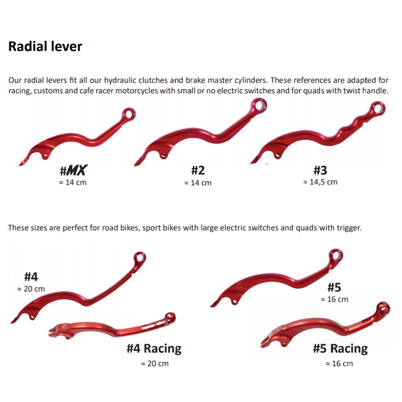 BERINGER BRO10 RADIÁLNÍ brzdová pumpa vč. páčky, s integrovanou nádobkou